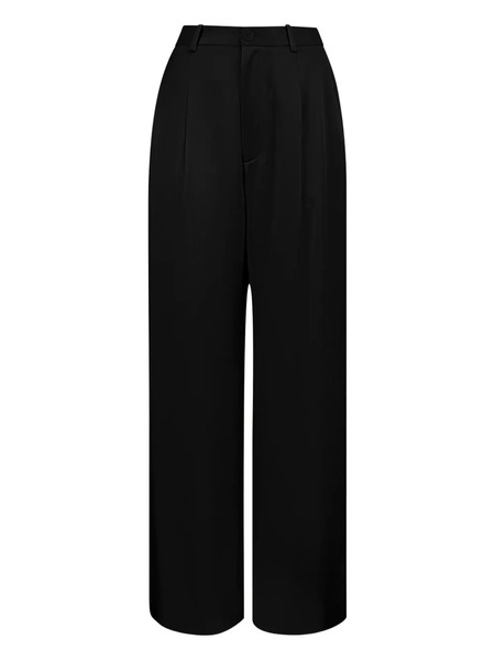  Lapointe Pantalones Con Pinzas - Negro 