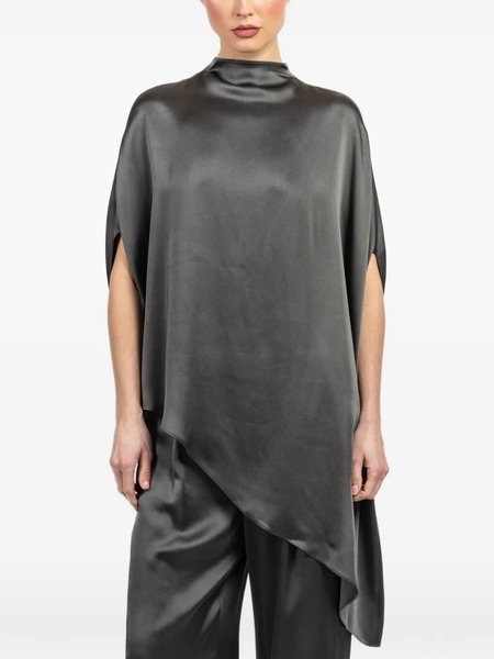  Lapointe Túnica Asimétrica - Gris 