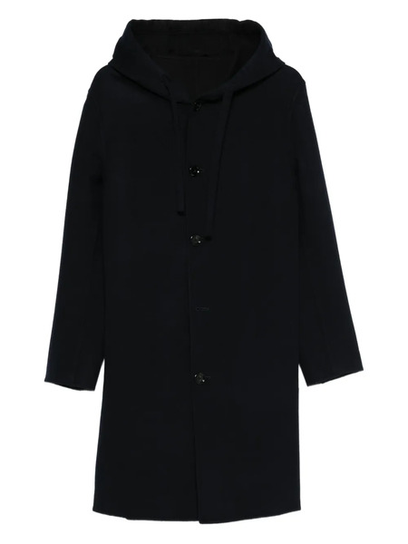  Lardini Abrigo Con Botones - Negro 
