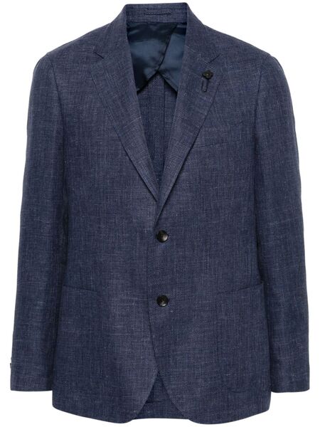  Lardini Blazer Con Botones - Azul 