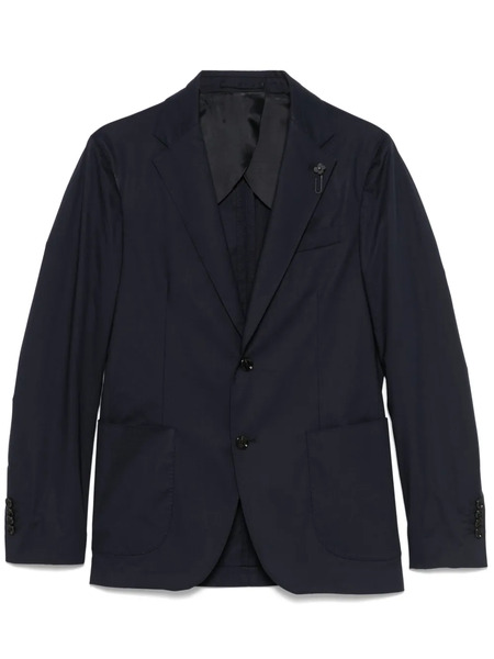  Lardini Blazer Con Botones - Azul 