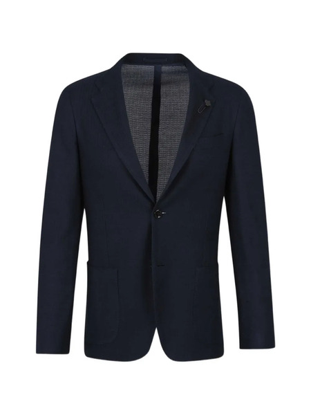  Lardini Blazer Con Botones - Azul 