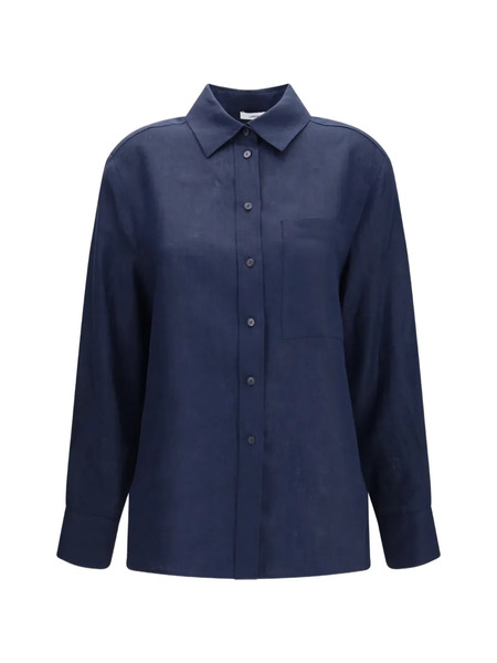  Lardini Camisa Con Bolsillo Y Botones - Azul 
