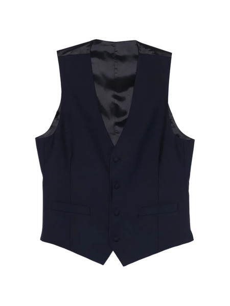  Lardini Chaleco Con Botones - Azul 