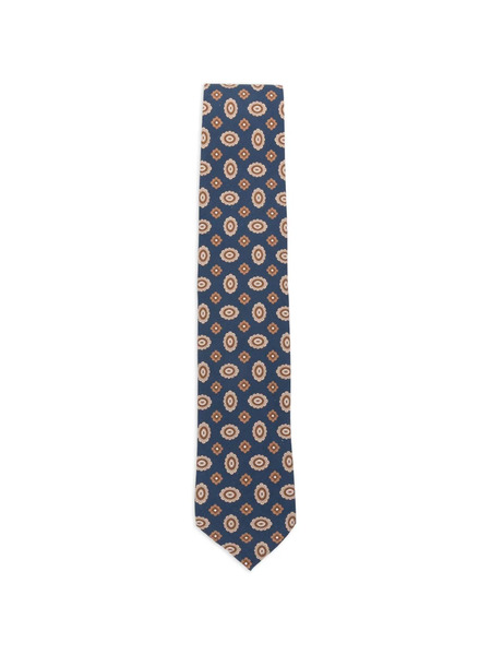  Lardini Corbata Con Motivo - Azul 