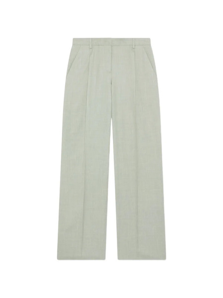 Lardini Pantalones De Sarga Con Pinzas - Verde 