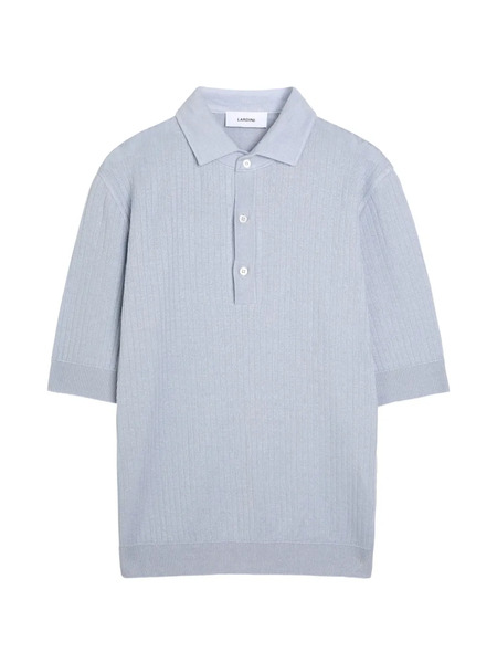  Lardini Polo Con Botones - Azul 