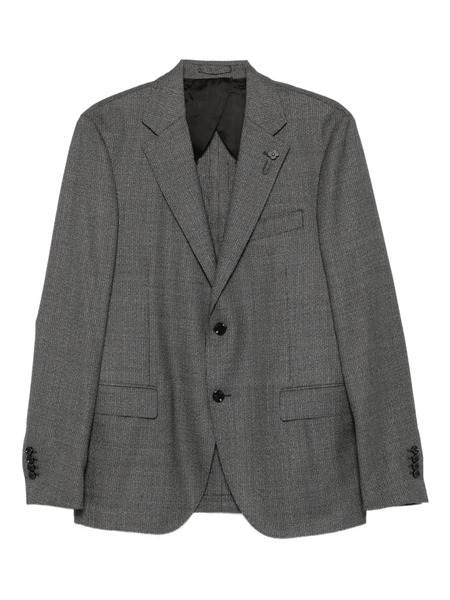  Lardini Traje De Lana Con Botones - Gris 