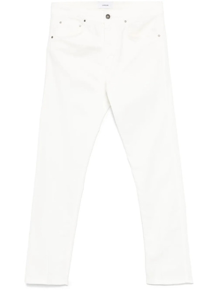  Lardini Vaqueros Con Botones En Relieve - Blanco 