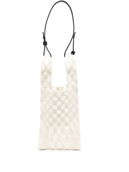  Lastframe Bolso Shopper Entretejido - Blanco 