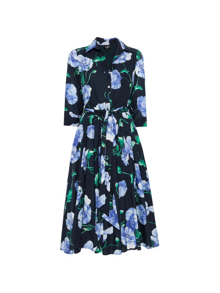  Lavi Couture Vestido Midi Spritz - Azul 