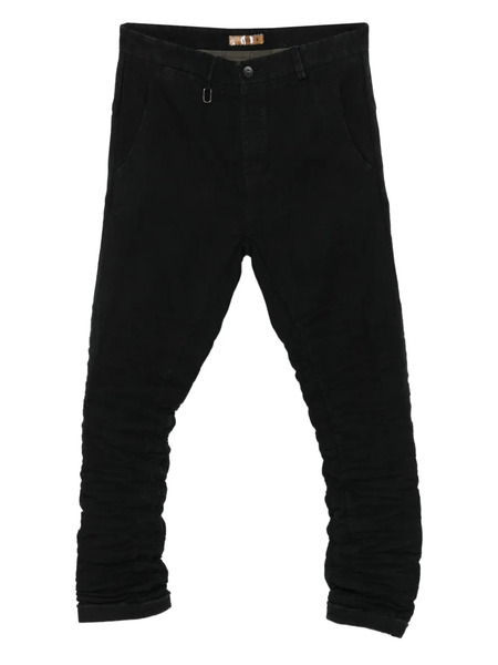  Layer Zero Pantalones Con Cierre De Botón - Negro 