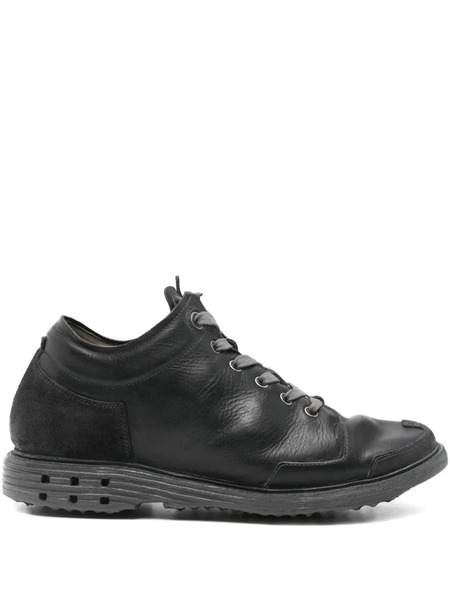  Layer Zero Zapatillas De Piel A Paneles - Negro 