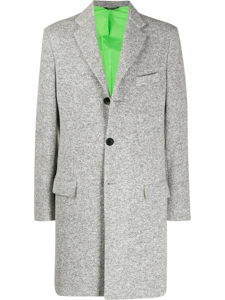  Lc23 Fitted Single-breasted Coat - Gris 