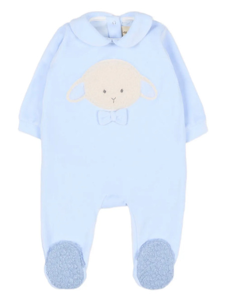  Le Boo Beebè Pelele Con Oveja Bordada - Azul 