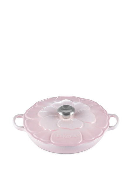  Le Creuset Cacerola Con Forma Floral - Shell Pink 