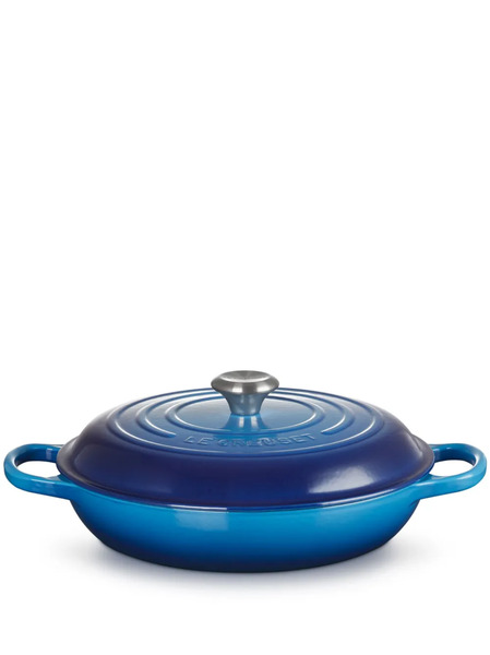  Le Creuset Cacerola Signature De Hierro Fundido - Azul 