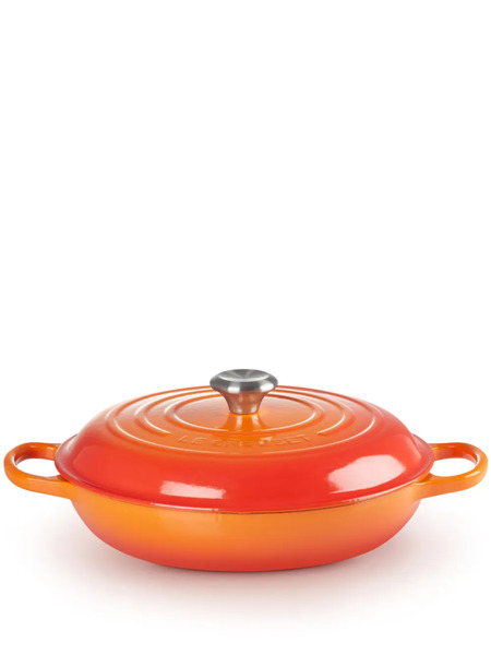  Le Creuset Cacerola Signature De Hierro Fundido - Naranja 