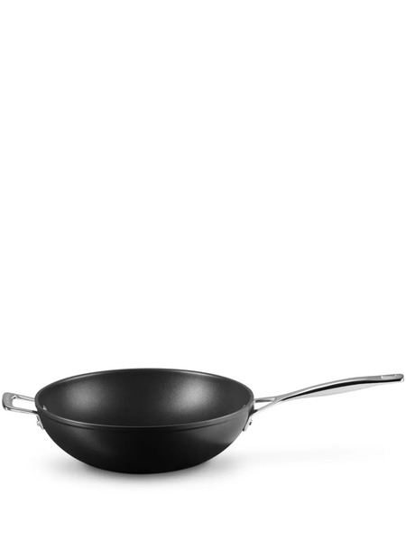 Le Creuset Sartén Wok De Aluminio Antiadherente - Negro 