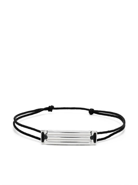  Le Gramme Sterling Silver 5g Gordon Braided Bracelet - Plateado 