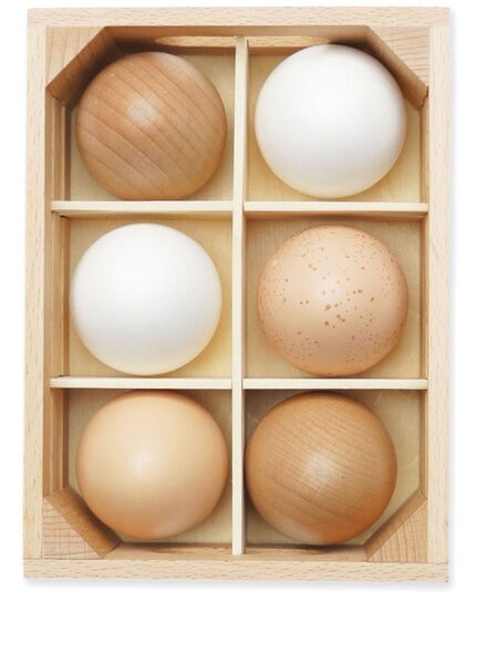  Le Toy Van Juego Farm Eggs Market Crate - Neutro 