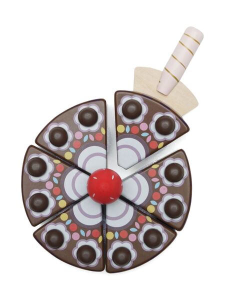  Le Toy Van Juguete Chocolate Gateau Sliceable Cake - Marrón 