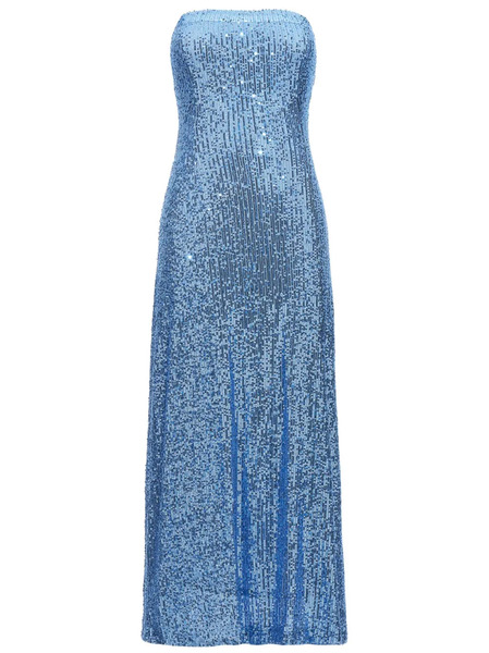  Le Twins Vestido Midi Gina - Azul 