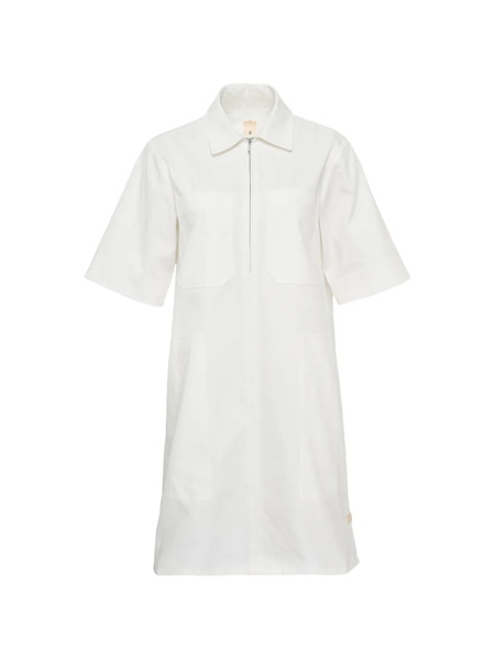 Lee Mathews Vestido De Algodón - Blanco 