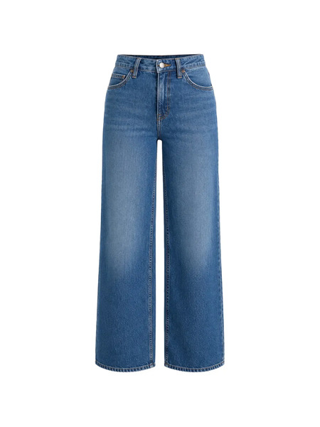  Lee Stella Wide-leg Denim Jeans - Azul 