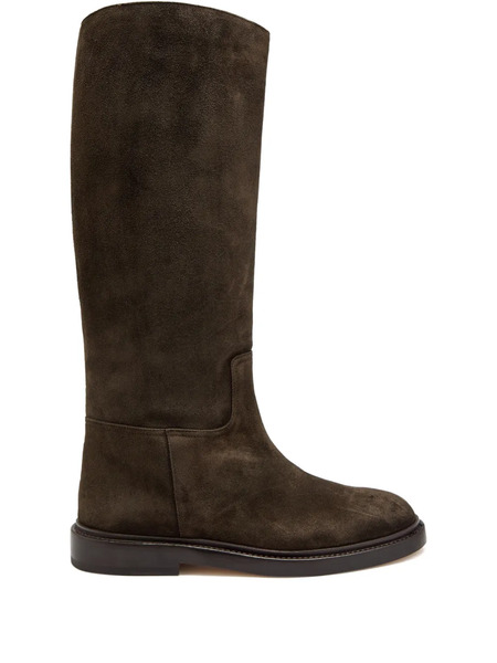  Legres Botas Con Puntera Redonda - Marrón 