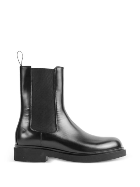  Legres Botas Pull-on Con Paneles - Negro 