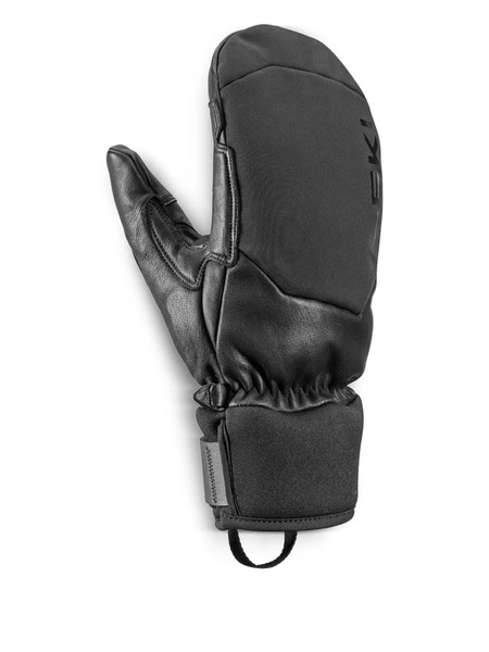  Leki Guantes De Piel Estilo Pull-on - Negro 