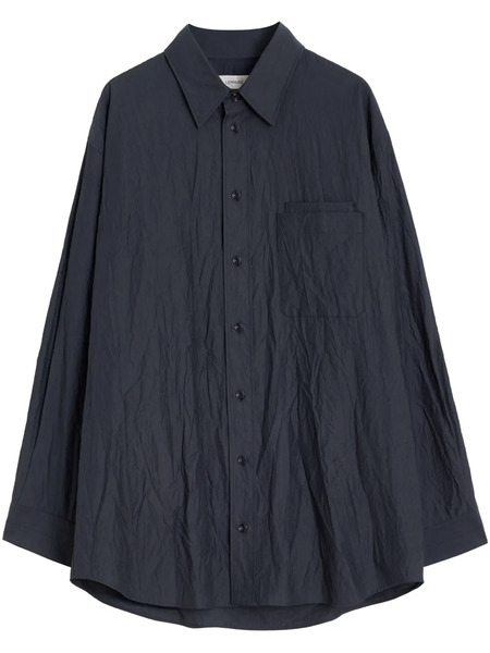  Lemaire Camisa Con Doble Bolsillo - Gris 