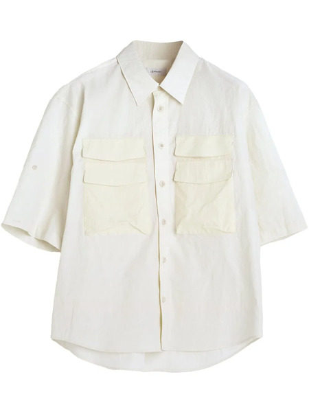  Lemaire Camisa Utility - Blanco 