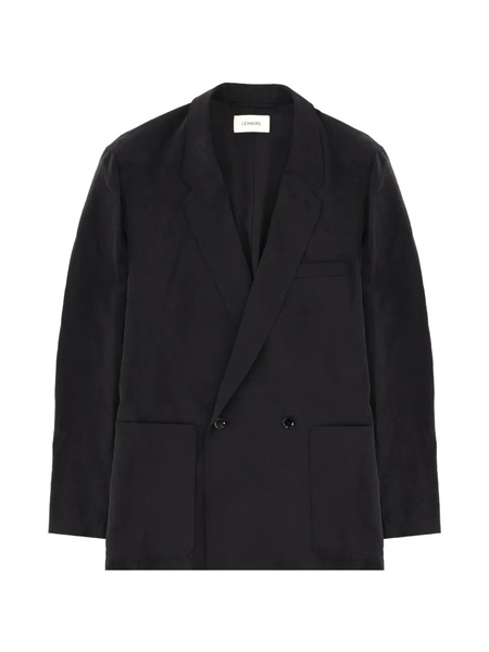  Lemaire Chaqueta Con Doble Botonadura - Negro 