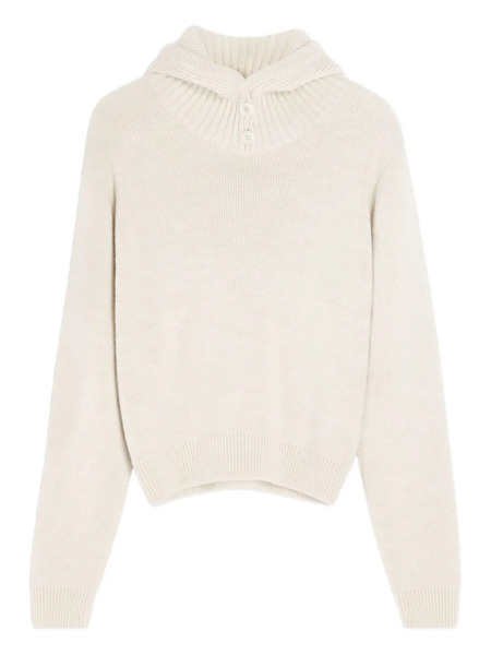 Lemaire Jersey Con Botones - Neutro 