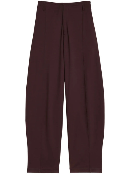 Lemaire Pantalones De Tiro Caído - Marrón 