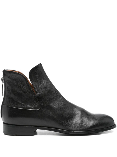  Lemargo Botines Con Cremallera Trasera - Negro 