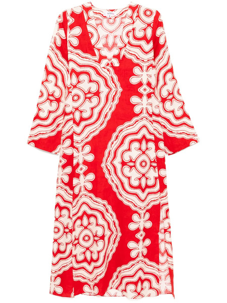  Lemlem Vestido Theodora - Rojo 