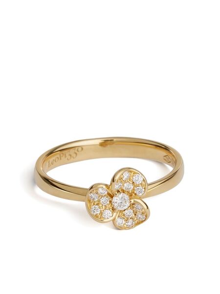  Leo Pizzo Anillo Candy Flora - Dorado 