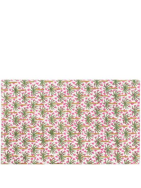  Les-ottomans Mantel Palm Tree - Rosa 