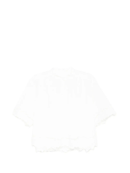  Less Blusa De Popelina - Blanco 