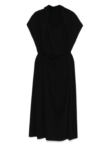  Less Vestido De Algodón - Negro 