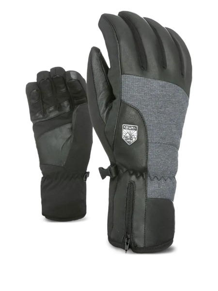  Level Guantes Con Paneles - Negro 