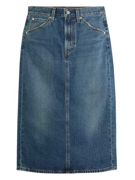  Levi's Falda Midi Vaquera - Azul 