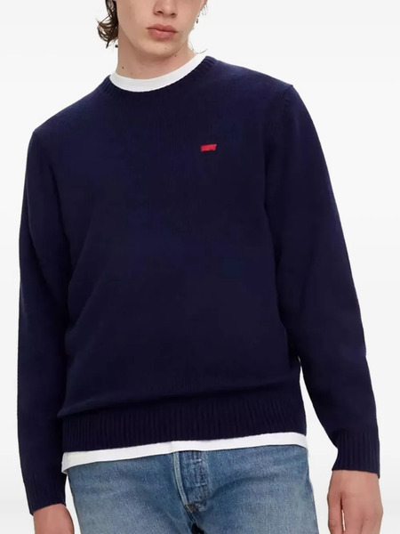  Levi's Jersey Con Cuello Redondo - Azul 