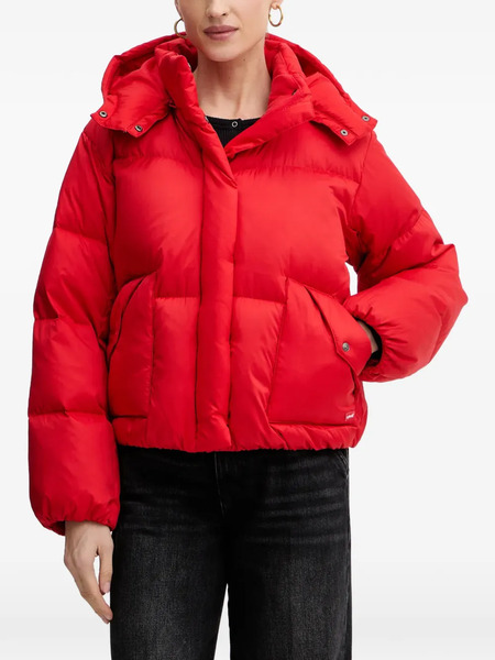  Levi's Plumífero Con Capucha - Rojo 