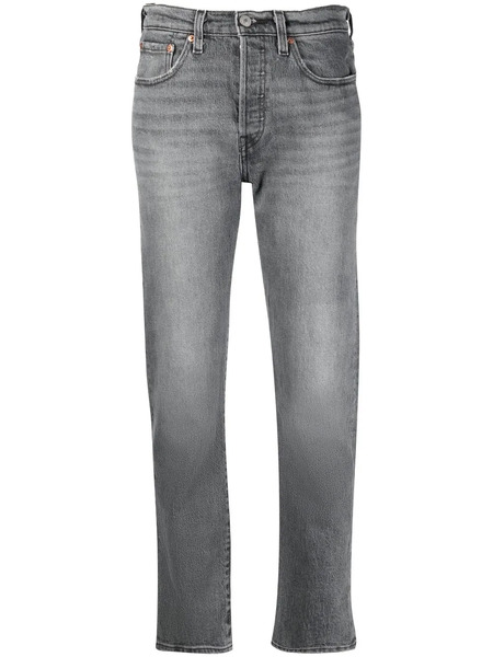  Levi's Vaqueros Slim De Talle Medio - Gris 