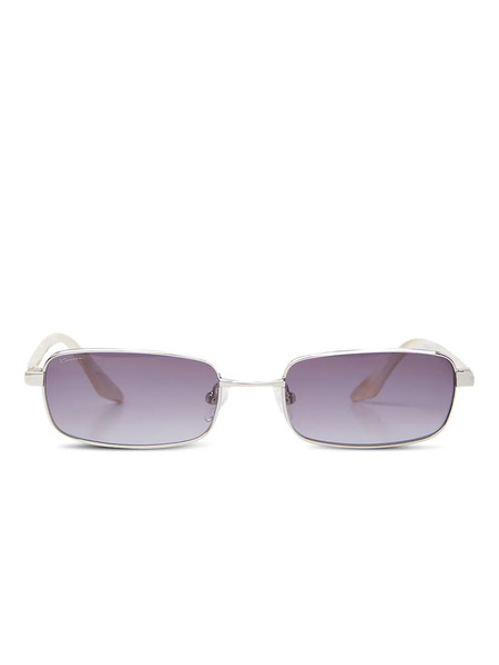  Lexon Gafas De Sol Kenny Con Montura Rectangular - Plateado 