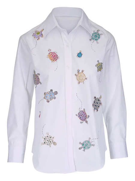  Libertine Camisa De Algodón - Blanco 